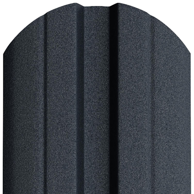 Sipca metalica gard dublu vopsit Luna, Gri Ral 7016 Mat